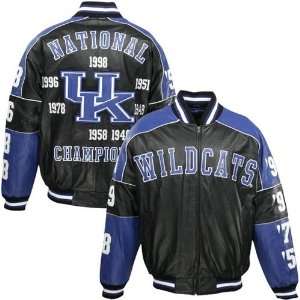  Sports Kentucky Wildcats 7 Time National Champions Leather 