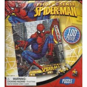  Spiderman Spider Man Spider Sense Puzzle 100 Pieces: Toys 