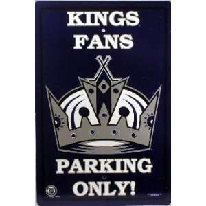 Los Angeles Kings Fans Parking Only Sign Licensed: Sports 