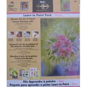  FolkArt High Definition LEARN TO PAINT Pack: ROSES (Flower 
