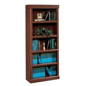  Classic Cherry Finish Library Bookcase: Office Products