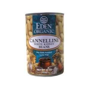 Beans, Cannellini (White Kidney), No Salt Added, Low Fat, Can, Organic 