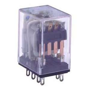   , Type Dpdt, Plug In (Solder) Terminal, Light Indicator, Coil 24 Vac