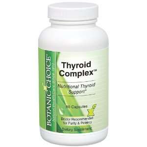  Botanic Choice Thyroid Complex Herbal Formula: Health 