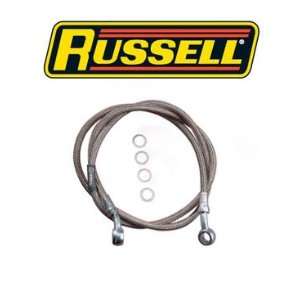  04 08 Yamaha YZF R1 RUSSELL Cycleflex Front Brake Line 