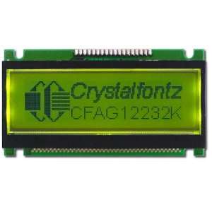  Crystalfontz CFAG12232K YYH TA 122x32 graphic LCD display 