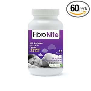 FibroNite from Fibro24 fibromylagia supplements. Five natural, herbal 