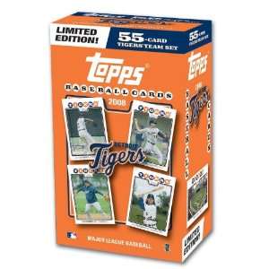 2008 Topps MLB Team Gift Set   Detroit Tigers: Sports 