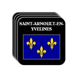    France   SAINT ARNOULT EN YVELINES Set of 4 Mini Mousepad Coasters