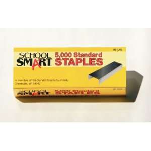  School Smart Staples   Full Strip Staples: Office Products