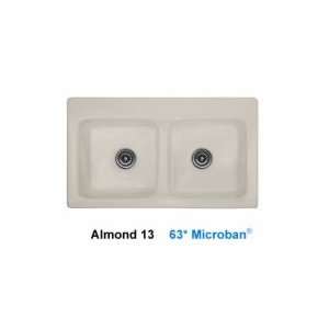   Advantage 3.2 Double Bowl Kitchen Sink with Three Faucet Holes 28 3 63