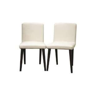  Wholesale Interiors Yulene Cream Dining Chair Set of 2 