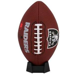    Oakland Raiders Full Size Game Time Football: Sports & Outdoors