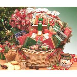 Heartwarming Holiday Gourmet Gift Basket  Medium:  Grocery 