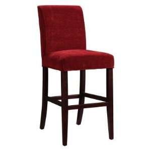  Powell Slip Over Cover for Bar or Counter Stools   Garnet 