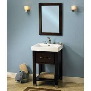   Single Sink Bathroom Vanity 145 V24. 24W x 19D x 36H, Espresso