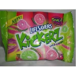 Sour & Sweet Life Savers Kickerz Hard Candy 4 Flavors Cherry 