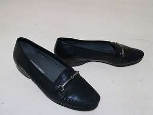 LORENZO BANFI ALL LEATHER LOAFERS/MOCS MADE IN ITALY SIZE EUR 37.5/38 
