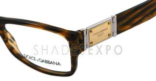  DOLCE&GABBANA D&G DG Eyeglasses DG 3094 BROWN 1726 DG3094 AUTH  