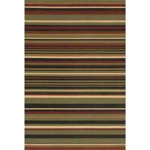  Genre 620X Striped Contemporary Rug Size 2 3 x 7 9 