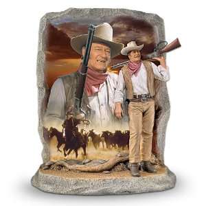  The Duke Collectible John Wayne Figurine by The Bradford 