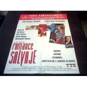  Original Movie Poster True Romance Quentin Tarantino Brad 