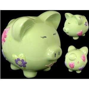  Big Green Money Pig for Girls: Toys & Games
