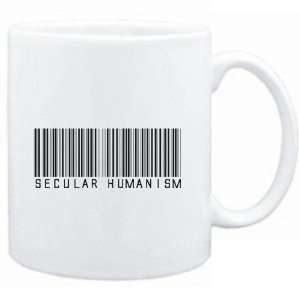  Mug White  Secular Humanism   Barcode Religions Sports 
