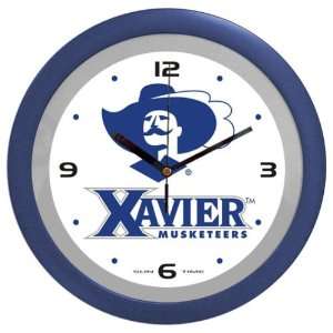  Xavier University Musketeers Wall Clock: Sports & Outdoors