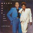 MELBA MOORE WITH FREDDIE JACKSON a little bit more 7 b/w when we 