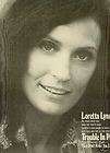 LORETTA LYNN 1974 Poster Ad TROUBLE IN PARADISE mint!