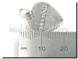 FREEDOM sterling silver charm pendant .925 x 1 SSLP3352  