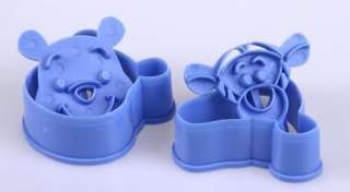 Disney Winne Pooh Bear Tiger Cookie Cake Cutter Stamp Mold Mould free 