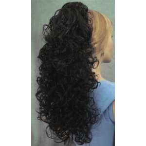   On Curly Hairpiece Wig #1 JET BLACK by FOREVER YOUNG: Everything Else