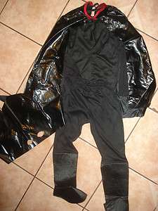 RUBIES Black Bandito ZORRO Halloween COSTUME Shirt/CAPE Pants 