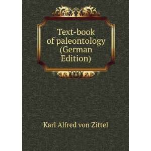   book of paleontology (German Edition) (9785875702532) Karl Alfred von