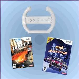  Nintendo Wii Racing/ Driving Game Kit Video Games
