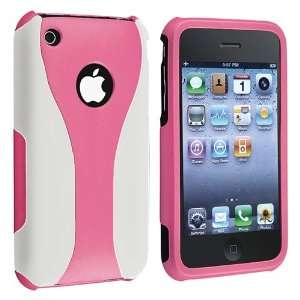   ® iPhone® 3G 3GS, Pink / White Cup Shape: Cell Phones & Accessories