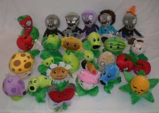 Brand new 28 figures of Plants Vs Zombies soft toy  