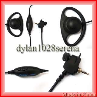 Shape Ear Hanger Lapel PTT Earphone Speaker Microphone For Motorola 