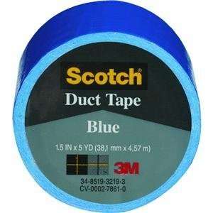  3M #1005 BLU IP 1.5x5YD Blue Duct Tape: Home Improvement