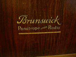 1930 CABINET LID w/ Hinge BRUNSWICK S31, 31S 31 Panatrope RADIO RECORD 