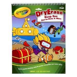   Carson Dellosa Deep Sea Dot To Dots & More Activity Book: Toys & Games