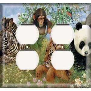    Double Duplex Outlet Cover   Panda And Friends: Home Improvement