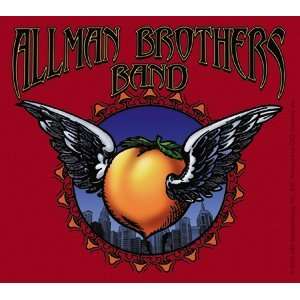  Allman Brothers Winged Peach Sticker S 4377 Toys & Games