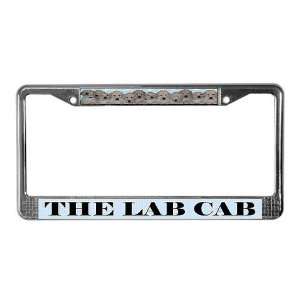  Yellow Lab Puppy Pets License Plate Frame by CafePress 