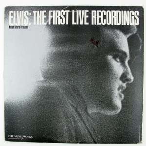 ELVIS PRESLEY ElvisThe First Live Recordings LP VG++ NM   