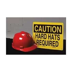  Caution Sign,10 X 14in,bk/yel,eng,text   ACCUFORM