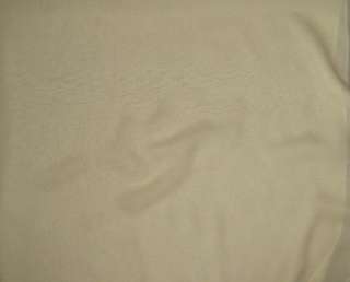 Silk CHIFFON Fabric CREAM 1/2 yard remnant  