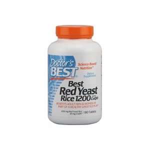  Doctors Best   Best Red Yeast Rice 1200 with CoQ10    180 
